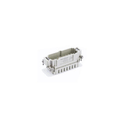 Insert HVE, Raccordement à vis, mâle, 8 pin, 16A, Polycarbonate, 16B|32B 